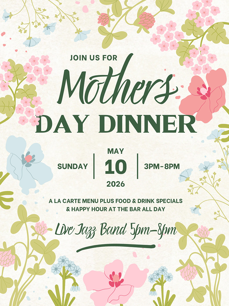 Mother's Day 2026 May 10th Madame Restaurant Jersey City